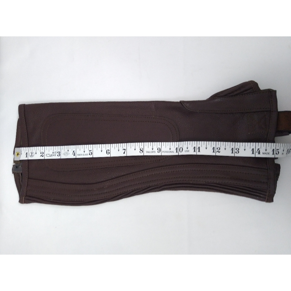 NWT A&H Apparel Genuine Leather Half Chaps XS - Picture 3 of 6